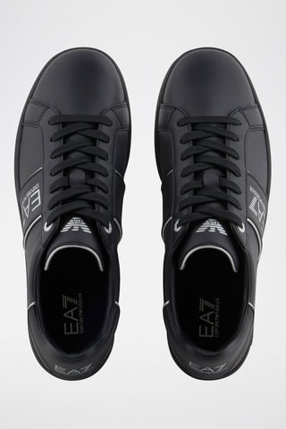 Baskets en cuir - Noir - EA7