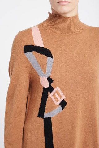 Pull en cachemire - Camel 