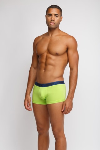 3 boxers - Vert citron et bleu - Emporio Armani