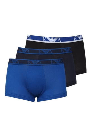 3 boxers - Bleu et noir - Emporio Armani