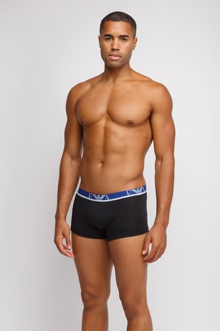 3 boxers - Bleu et noir - Emporio Armani