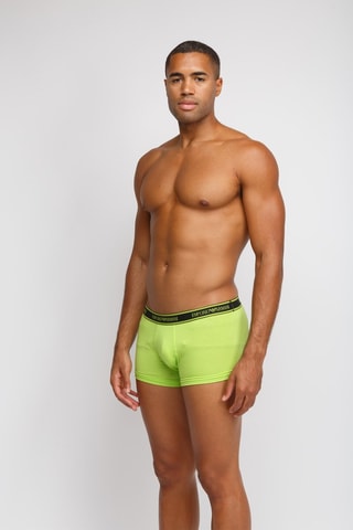 3 boxers - Gris et vert citron - Emporio Armani