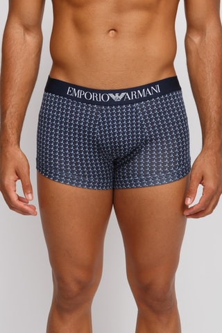 2 boxers - Bleu marine et gris - Emporio Armani