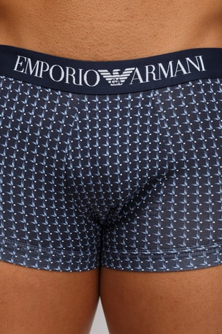 2 boxers - Bleu marine et gris - Emporio Armani
