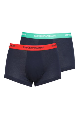 2 boxers - Bleu marine et rouge - Emporio Armani
