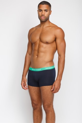 2 boxers - Bleu marine et rouge - Emporio Armani