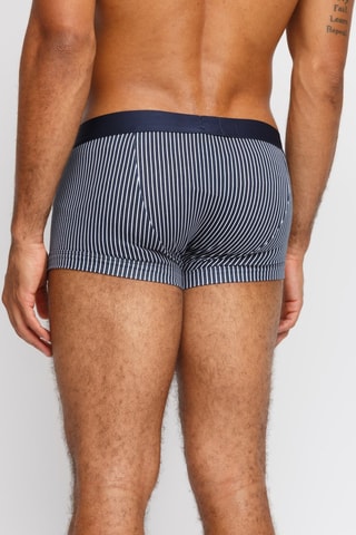 Boxer - Bleu marine et blanc - Emporio Armani
