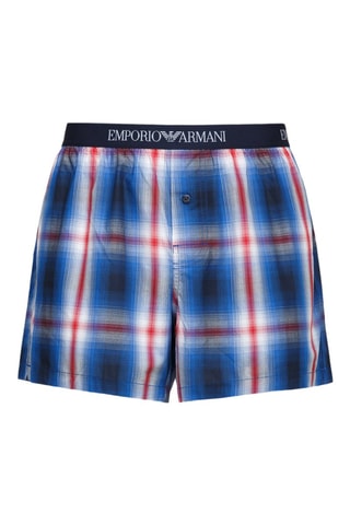 Caleçon - Bleu et rouge - Emporio Armani