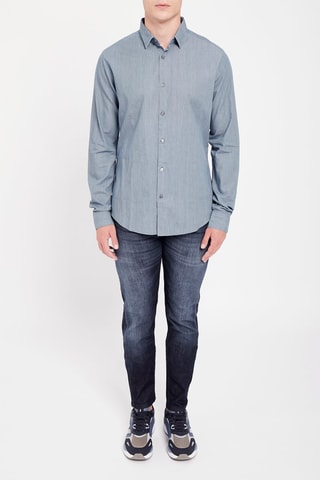 Chemise - Bleu - Armani Jean