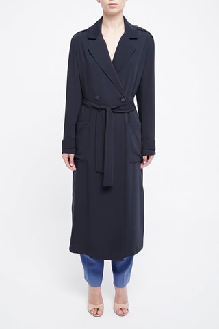 Trench Emporio Armani Bleu marine