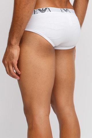 3 slips - Blanc, rouge et noir - Emporio Armani