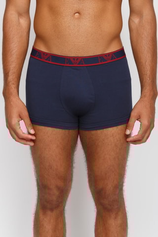 3 boxers - Rouge et bleu marine - Emporio Armani