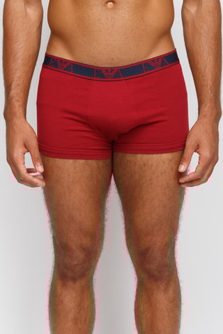 3 boxers - Rouge et bleu marine - Emporio Armani
