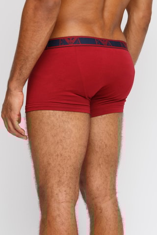 3 boxers - Rouge et bleu marine - Emporio Armani