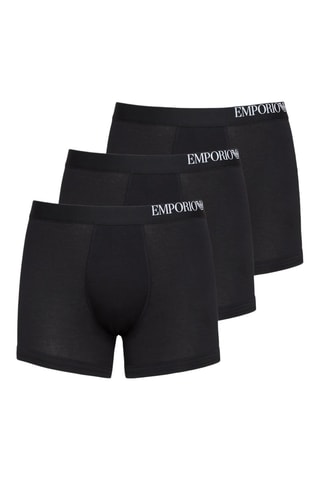 3 boxers - Noir et blanc - Emporio Armani