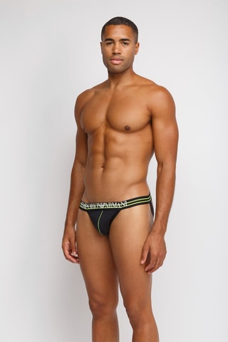 Slip ouvert - Noir - Emporio Armani