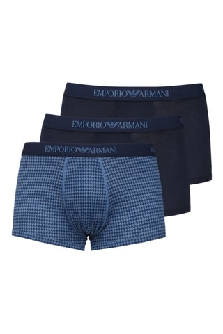 3 boxers - Bleu - Emporio Armani