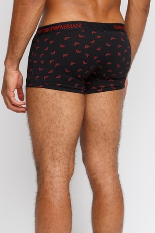 3 boxers - Noir et gris foncé - Emporio Armani