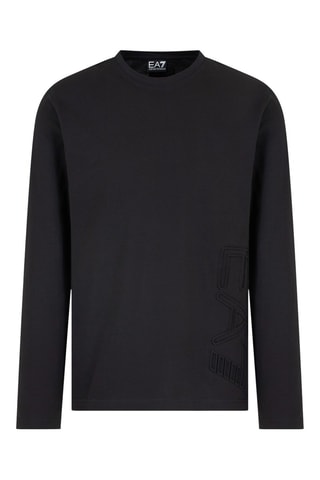 T-shirt oversize - Noir - EA7