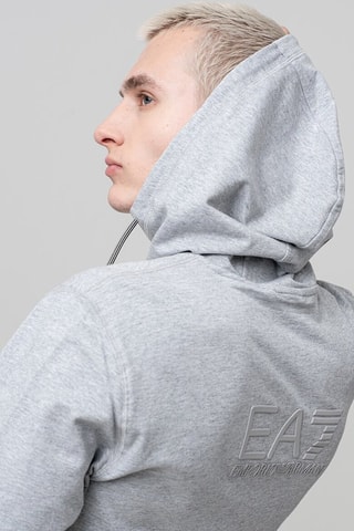 Sweat à capuche et jogging - Gris chiné - EA7