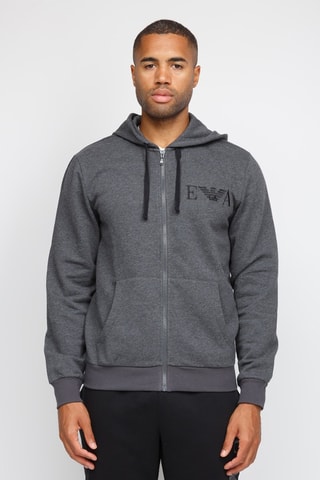 Sweat à capuche - Gris - Emporio Armani