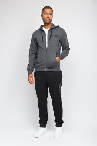 Sweat à capuche - Gris - Emporio Armani
