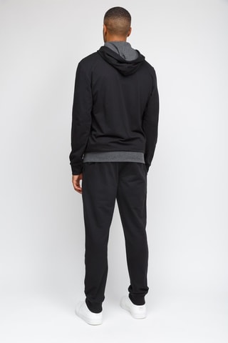 Sweat à capuche et pantalon de survêtement - Noir et gris - Emporio Armani