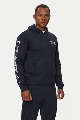 Sweat à capuche - Bleu