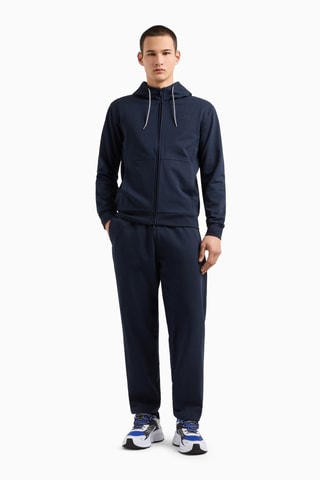 Sweat à capuche et jogging - Bleu marine - EA7