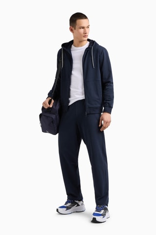 Sweat à capuche et jogging - Bleu marine - EA7