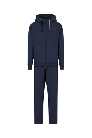 Sweat à capuche et jogging - Bleu marine - EA7