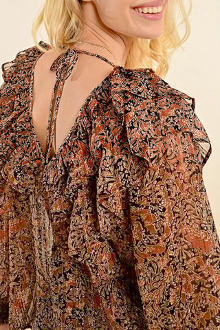 Blouse - Marron