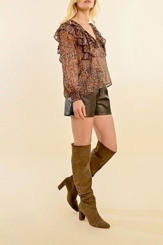Blouse - Marron