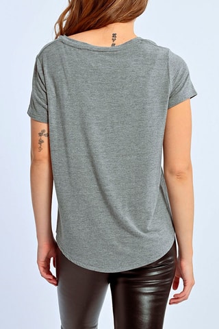 T-shirt - Gris clair chiné
