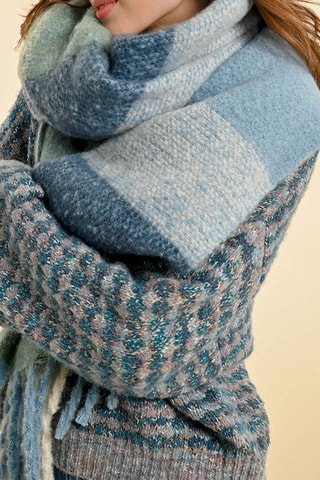 Sjaal Blauw