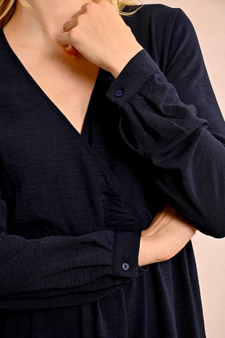 Robe patineuse - Bleu marine