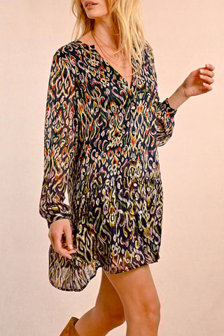 Robe chemise - Bleu marine