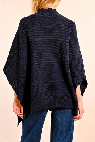 Poncho - Bleu marine