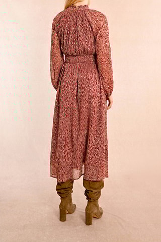 Robe midi - Bordeaux