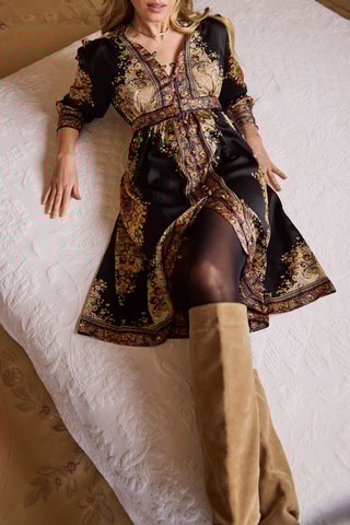 Robe chemise - Noir