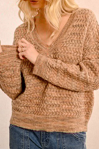 Pull - Vieux rose