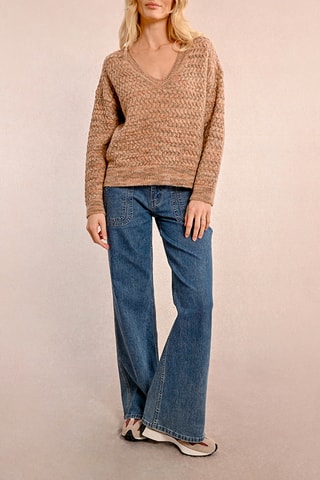 Pull - Vieux rose