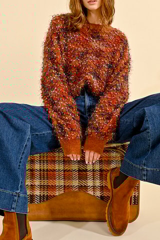 Pull - Rouge brique