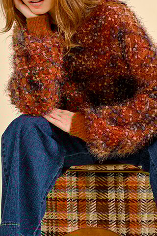 Pull - Rouge brique