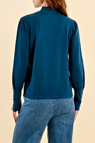 Pull - Bleu pétrole