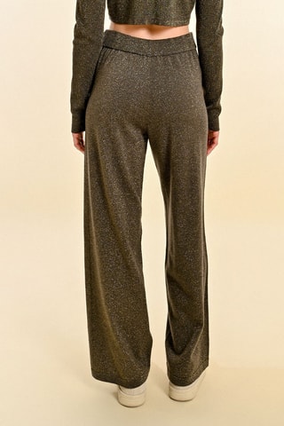 Broek Hoge taille Wide Legs - Kaki