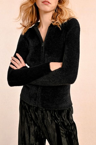 Gilet à capuche - Noir