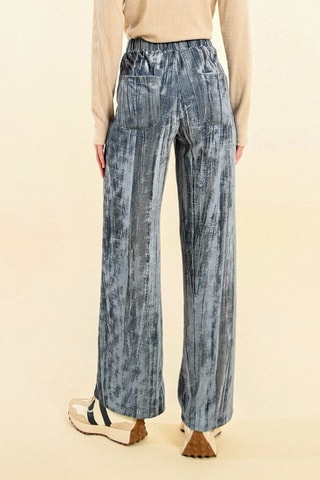 Pantalon - Bleu gris