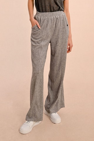 Pantalon - Gris chiné