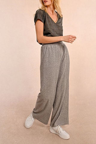 Pantalon - Gris chiné